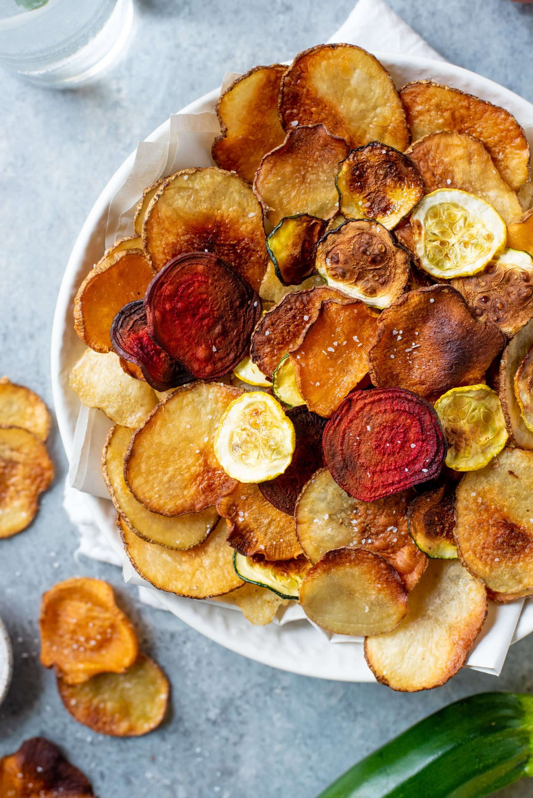 Crispy Baked Vegetable Chips