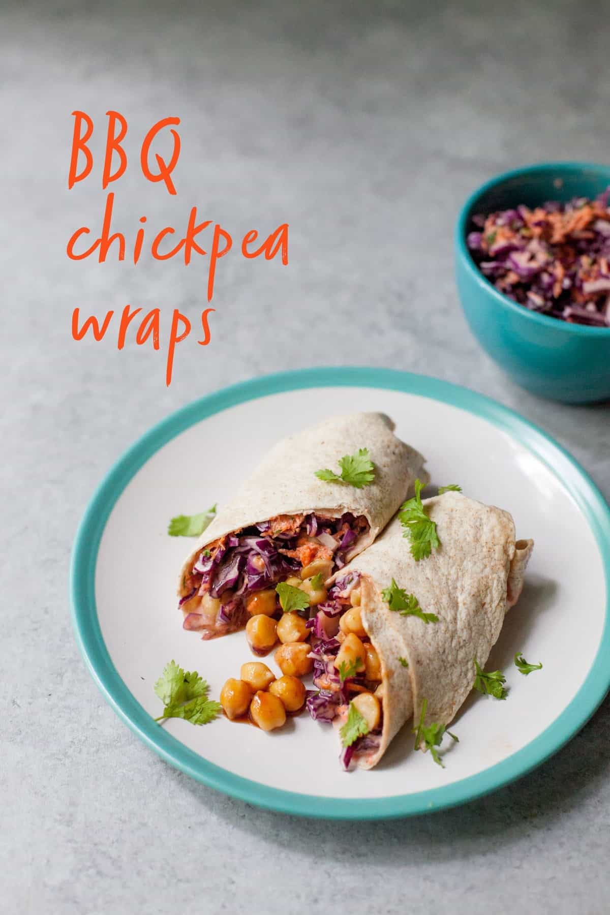 BBQ Chickpea Wraps