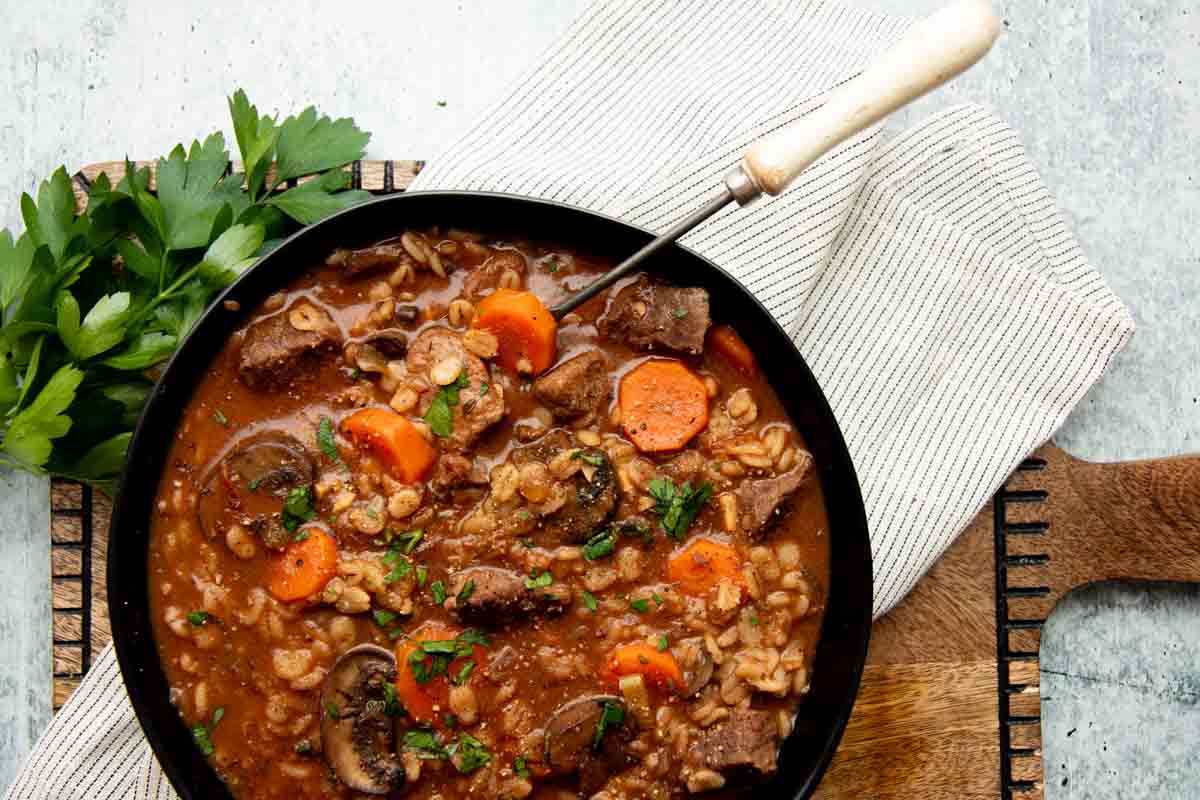 Beef and Barley Soup Recipe