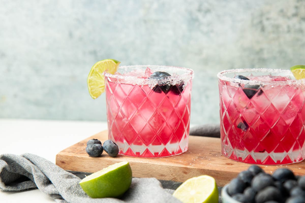 Refreshing Blueberry Margarita