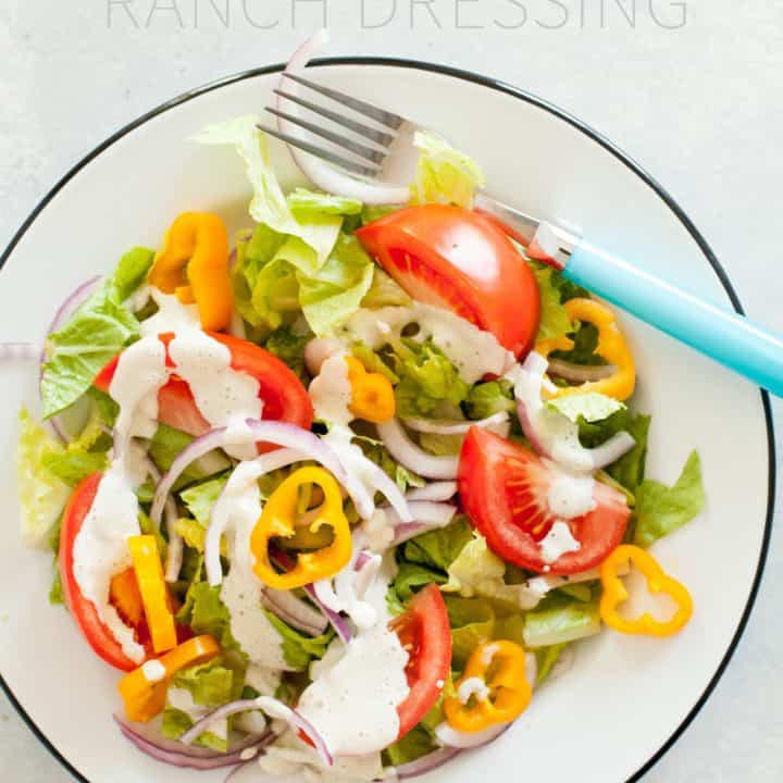 Dairy-Free Cashew Ranch Dressing