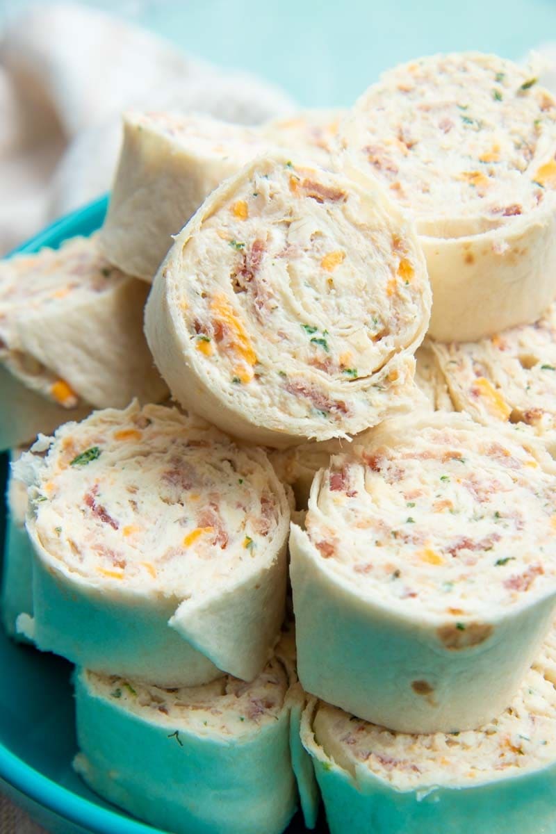 Chicken Bacon Ranch Pinwheels