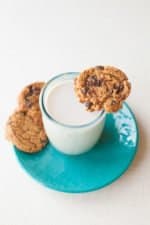 Chocolate Chip Almond Butter Cookies