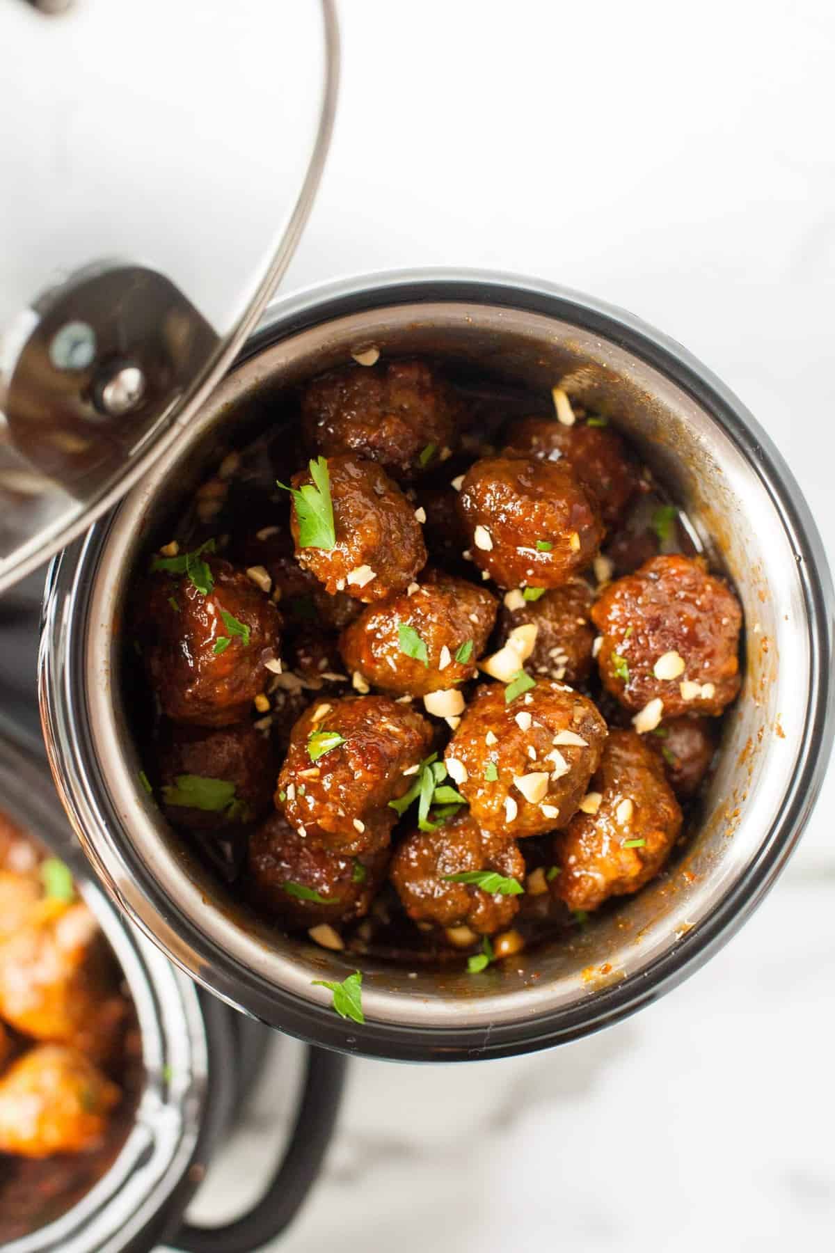 Sticky Thai Meatballs