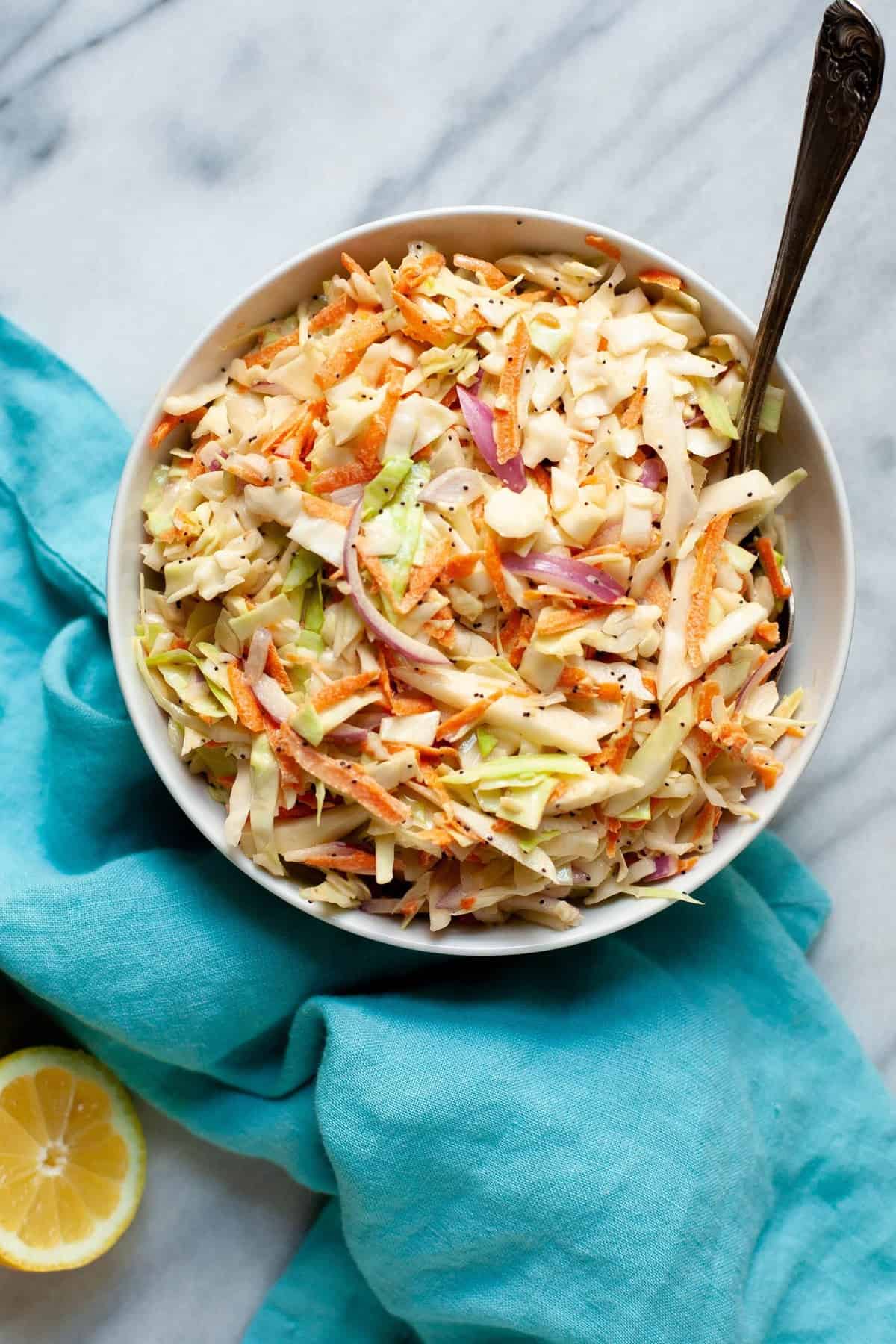 Sweet and Creamy Coleslaw