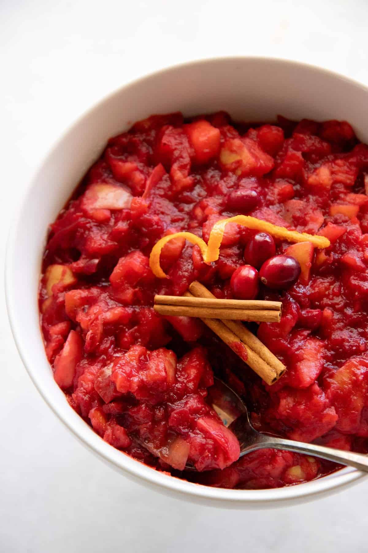 Chunky Cranberry Applesauce