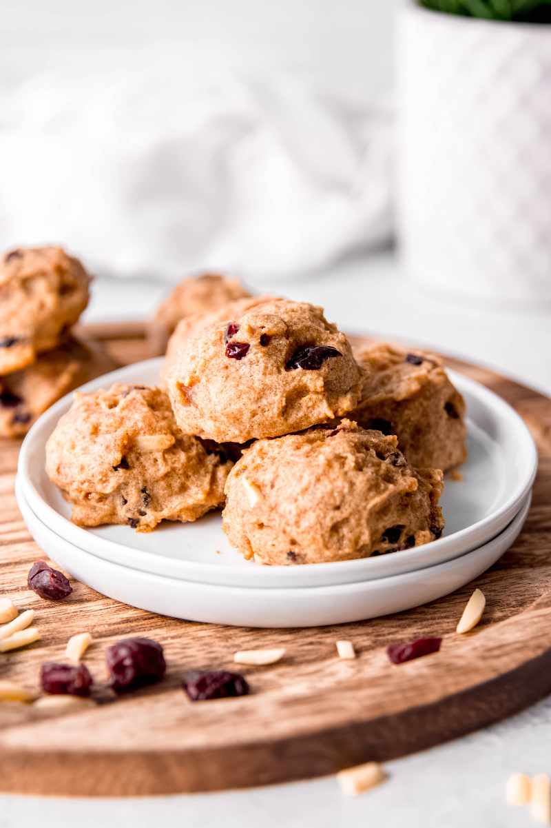 Almond Cranberry Breakfast Cookies