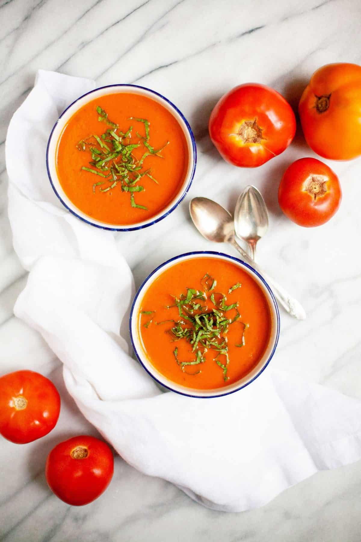 Garden Fresh Tomato Soup