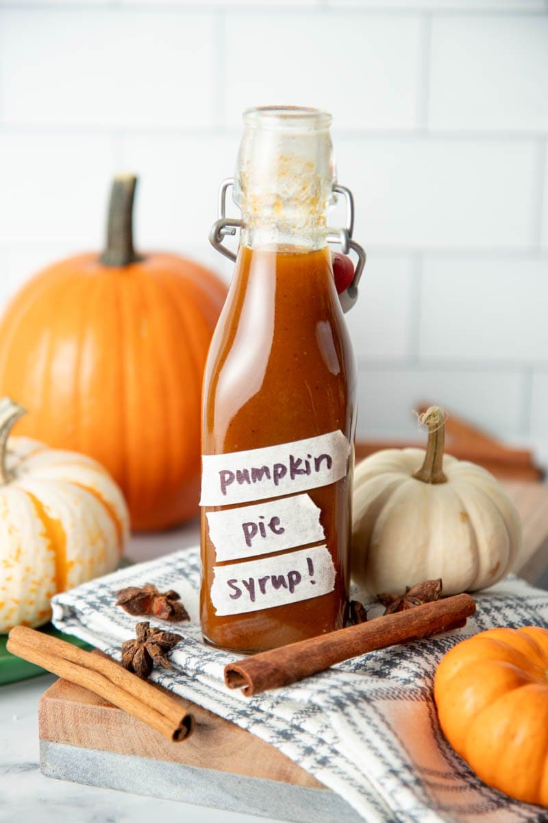 Homemade Pumpkin Spice Syrup