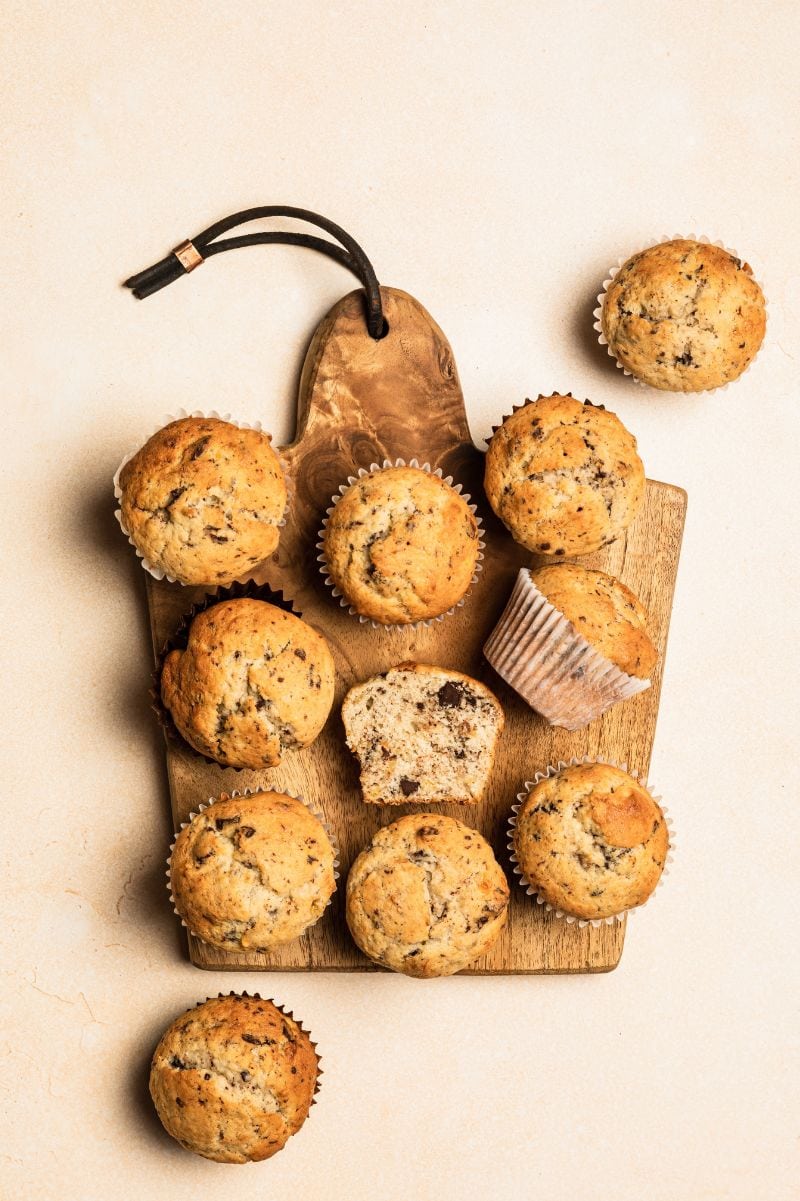 Almond Flour Banana Muffins