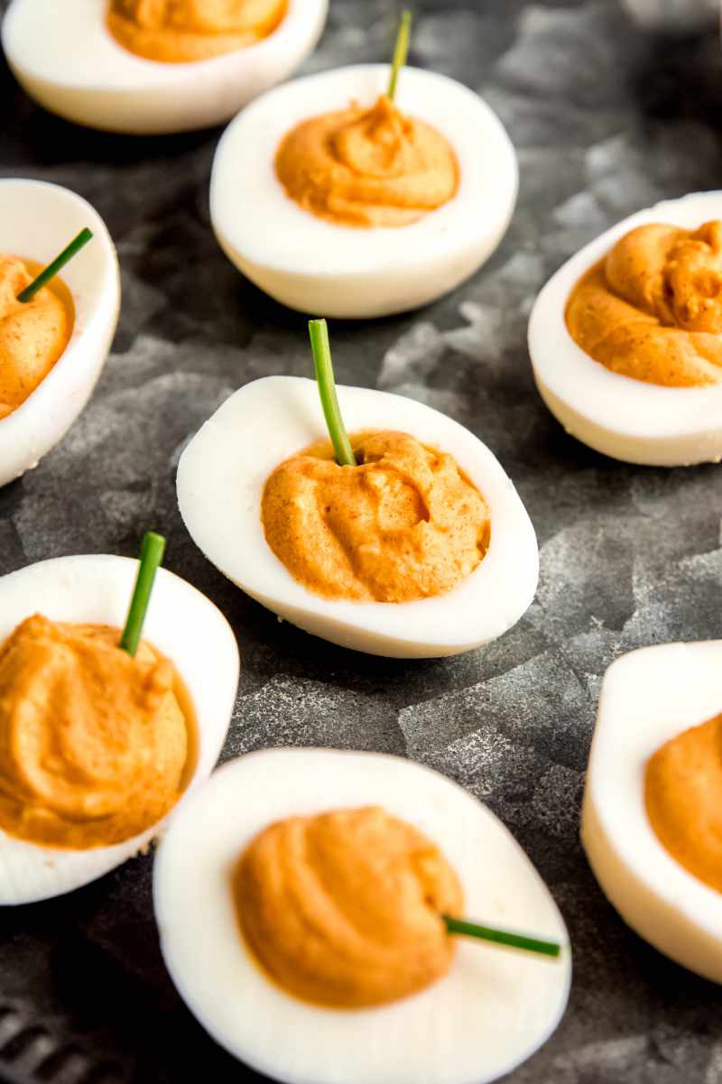 Halloween Deviled Eggs Recipe