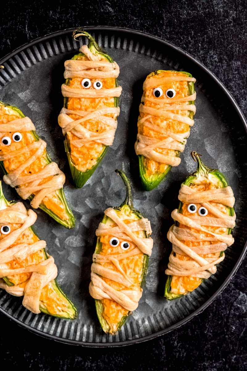 Mummy Jalapeño Poppers Recipe