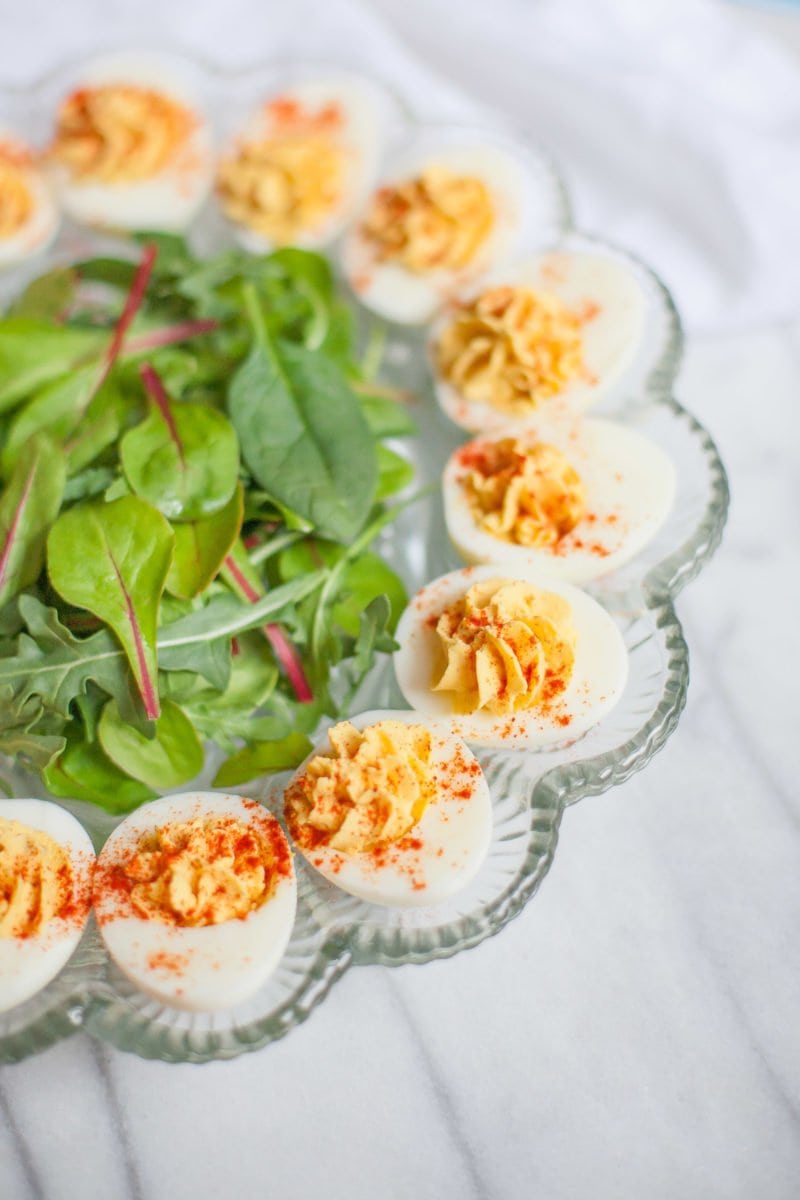 Hummus Deviled Eggs