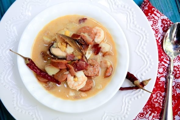 low country seafood chowder