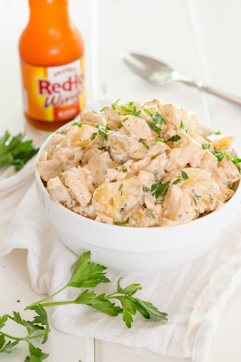 Buffalo Blue Cheese Potato Salad