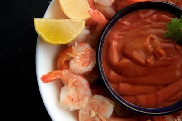 beer boiled peel-and-eat shrimp