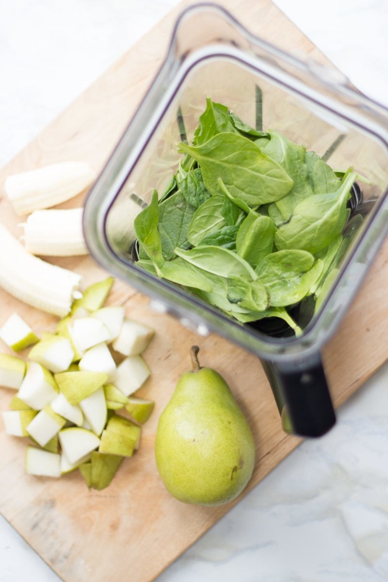 Pear-Spinach Smoothie