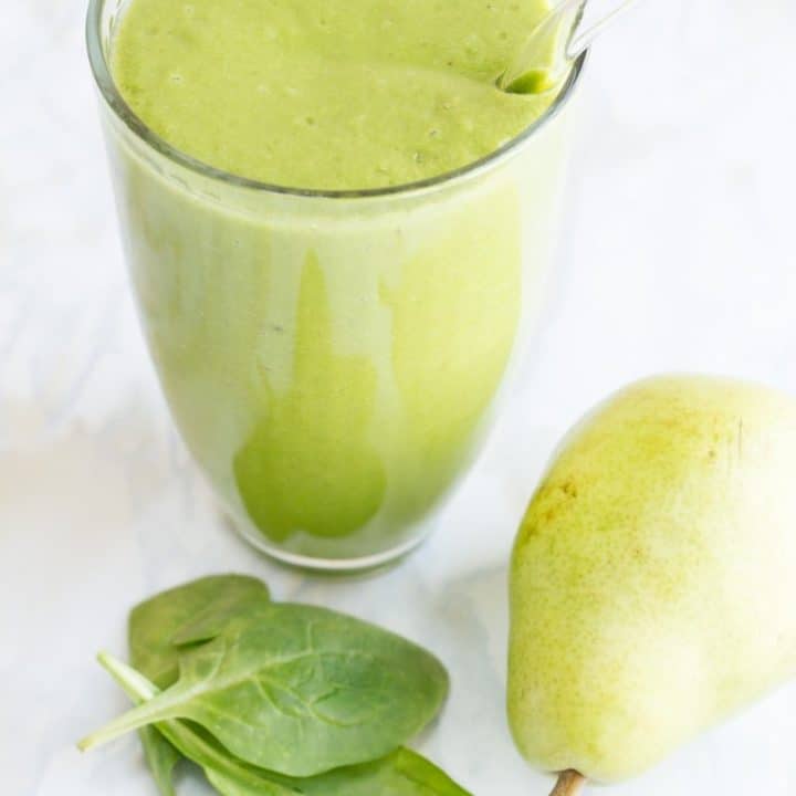 Pear and Spinach Smoothie