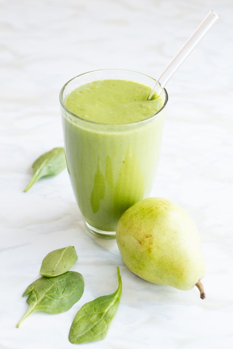 Pear-Spinach Smoothie