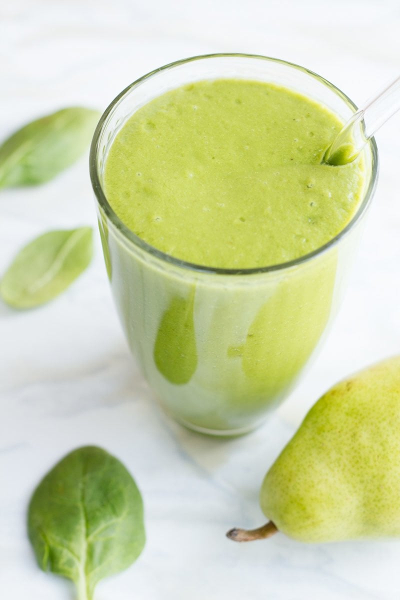 Pear-Spinach Smoothie