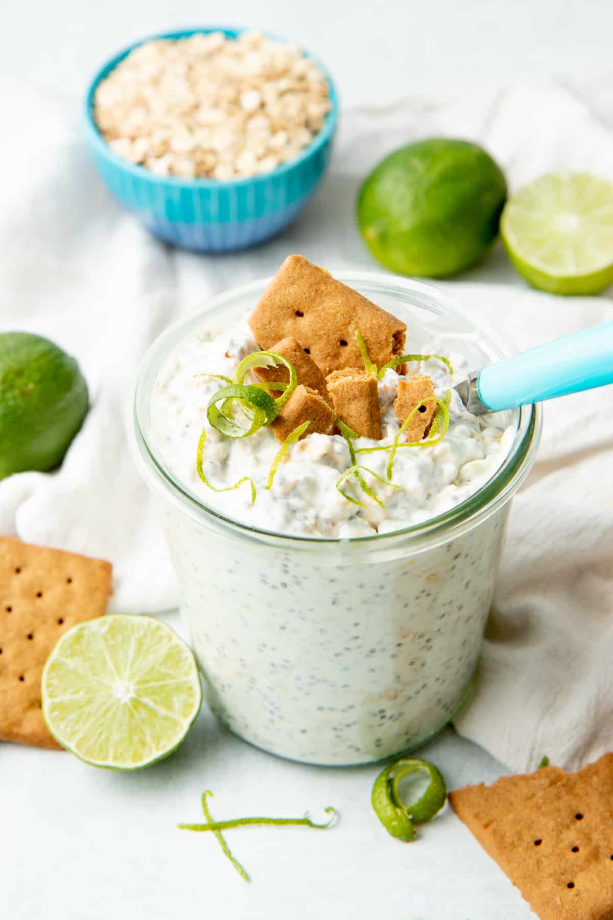 Key Lime Pie Overnight Oats