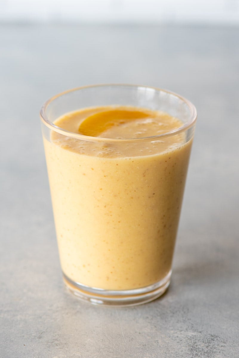 The Best Peach Smoothie (No Banana)