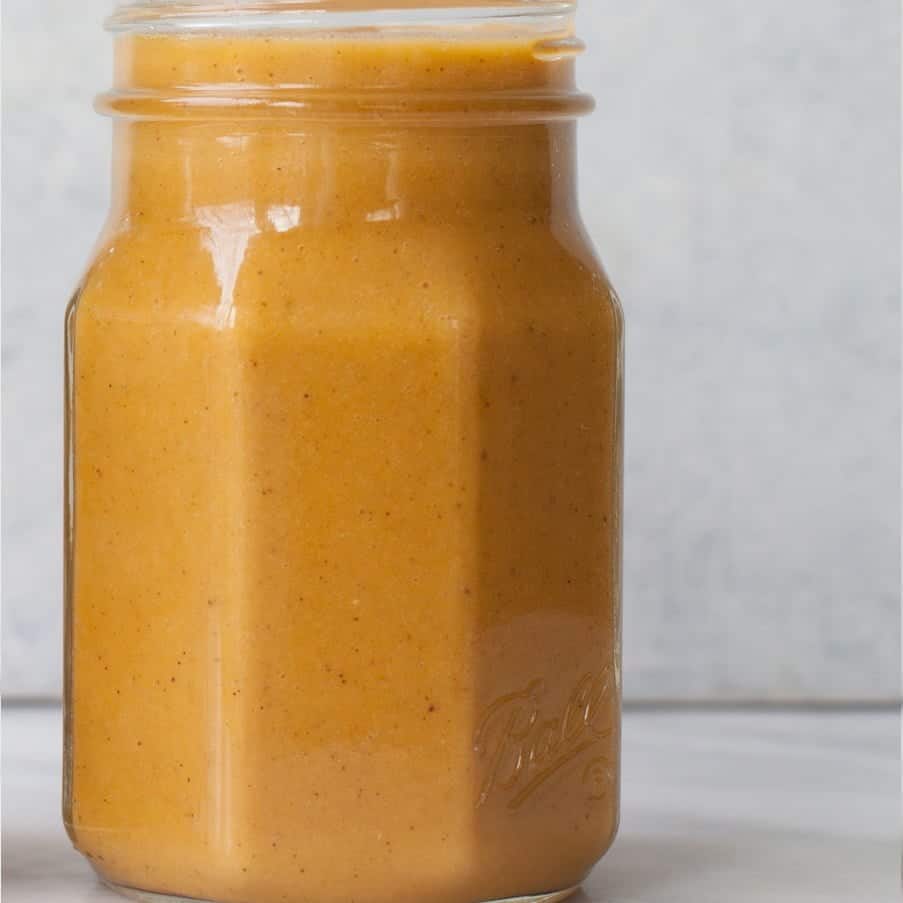 Pumpkin Sage Blender Soup in a Jar