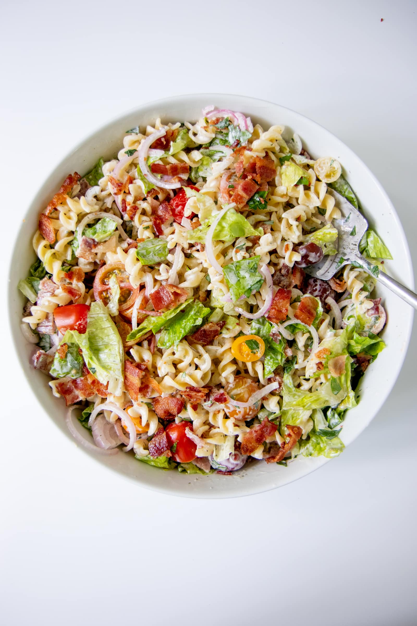 Ranch BLT Pasta Salad Recipe