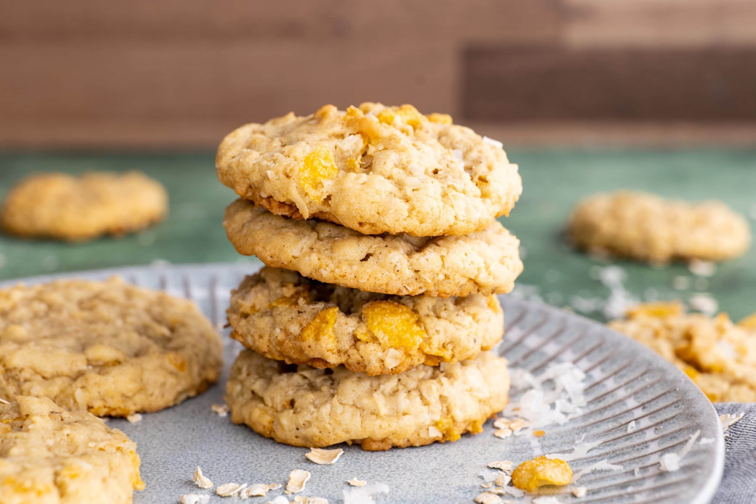 Ranger Cookies (Chewy Coconut Cookies)