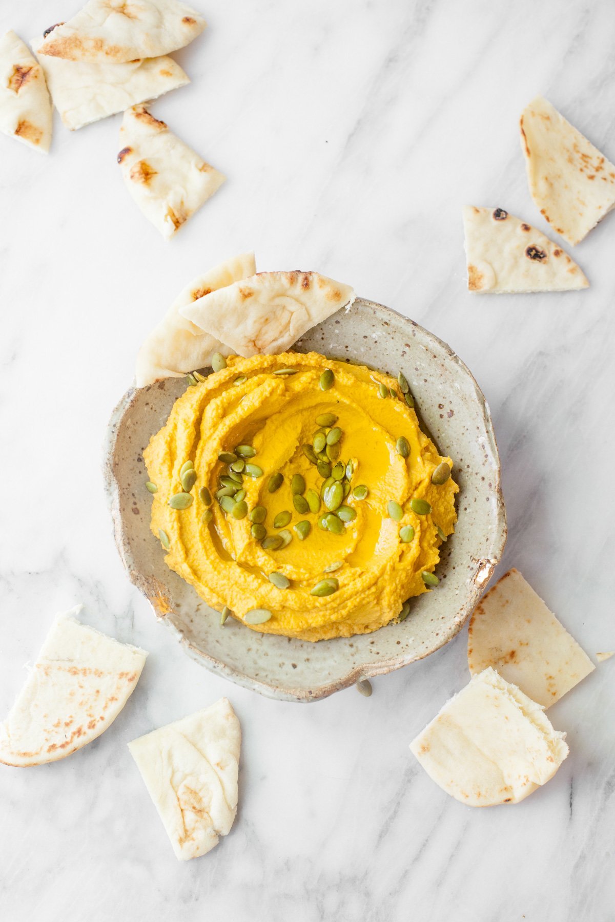 Savory Pumpkin Hummus Recipe