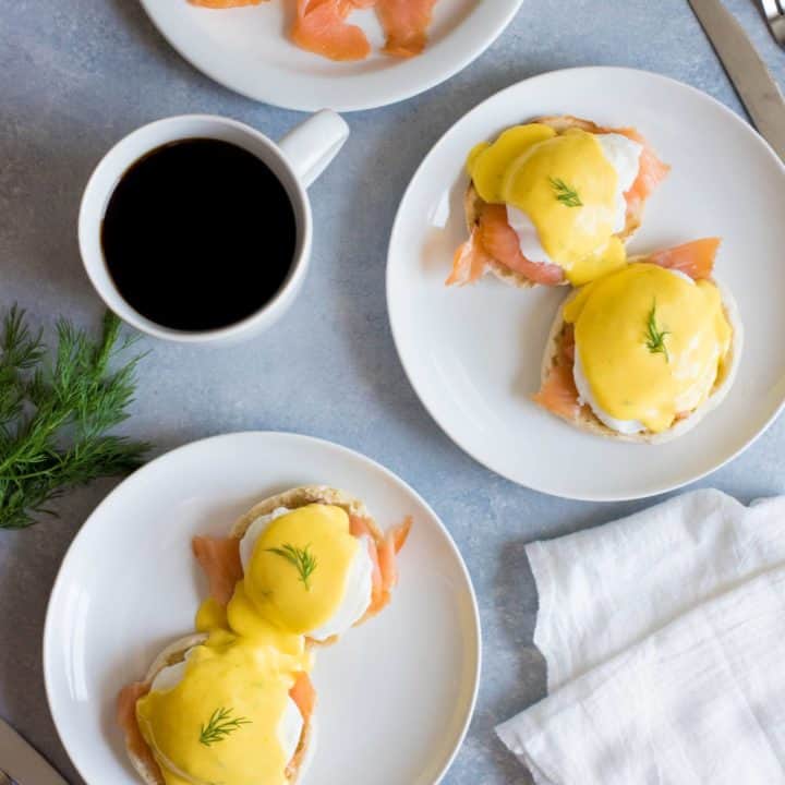 Smoked Salmon Eggs Benedict