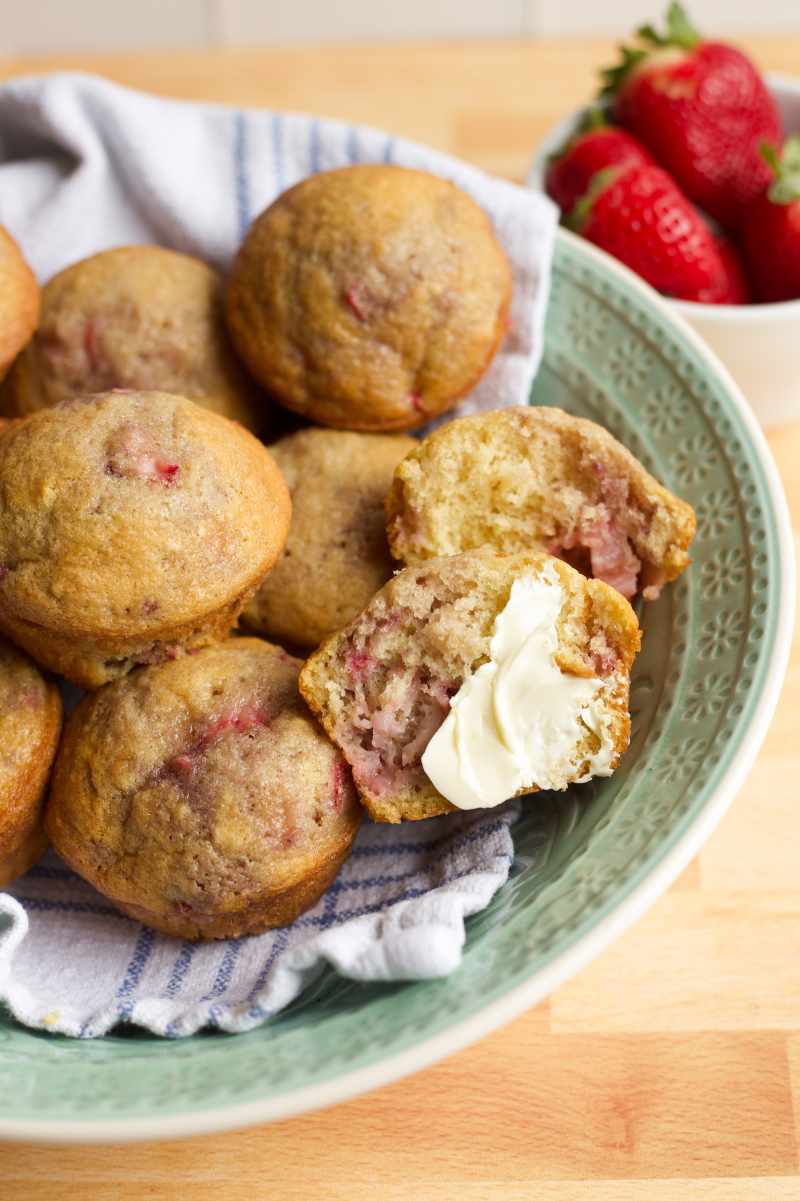 Strawberry Muffins Recipe