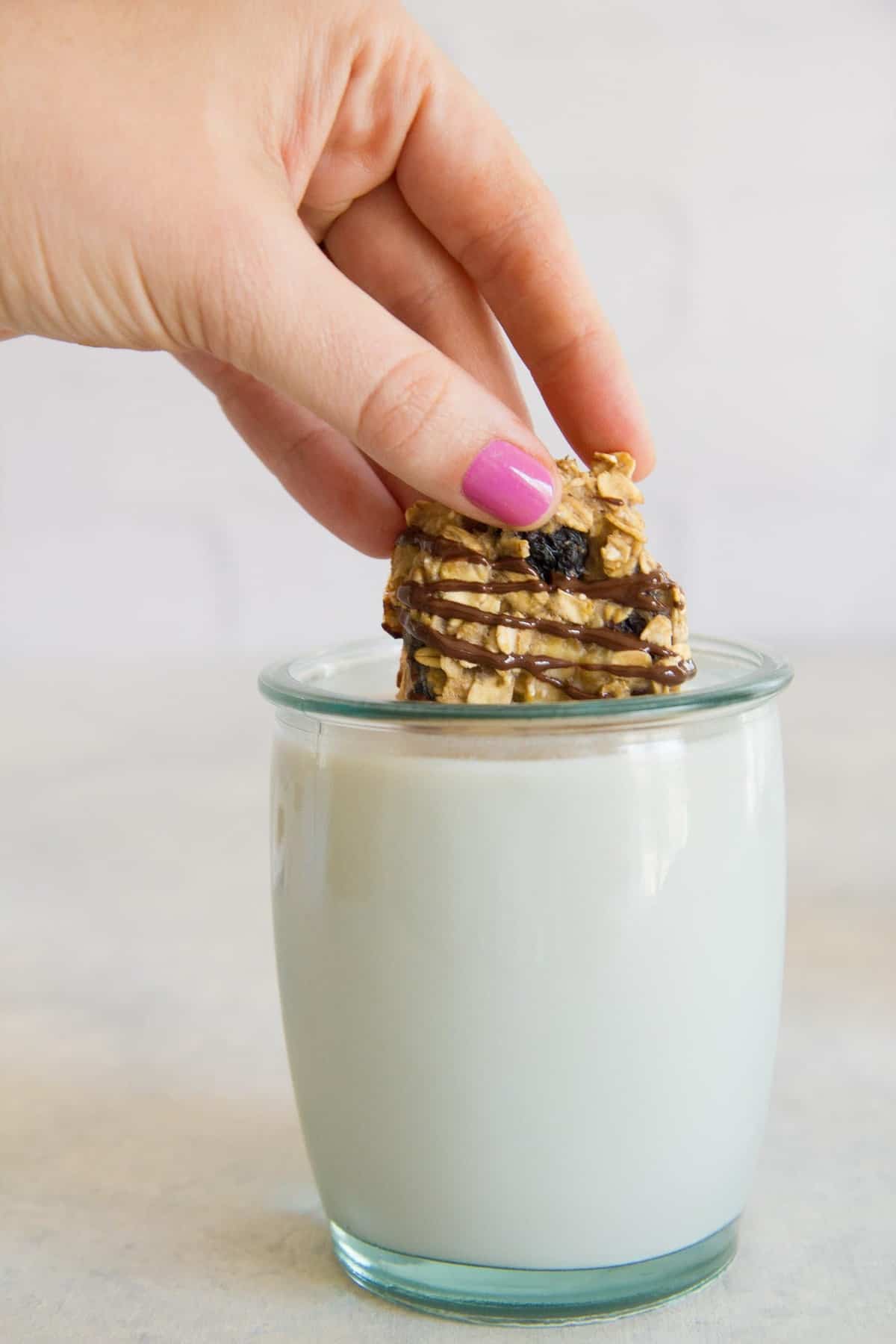 3 Ingredient Oatmeal Raisin Cookie Snack Bites