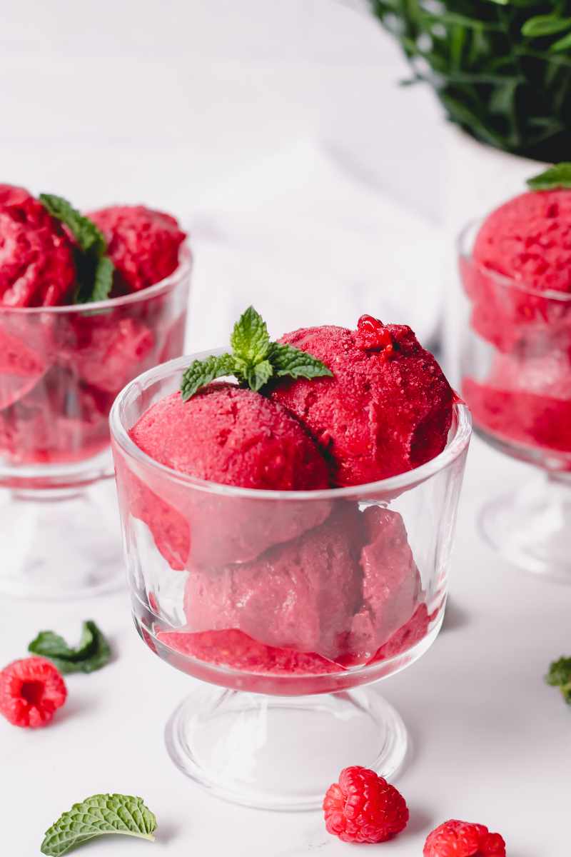 Simple Raspberry Sorbet Recipe