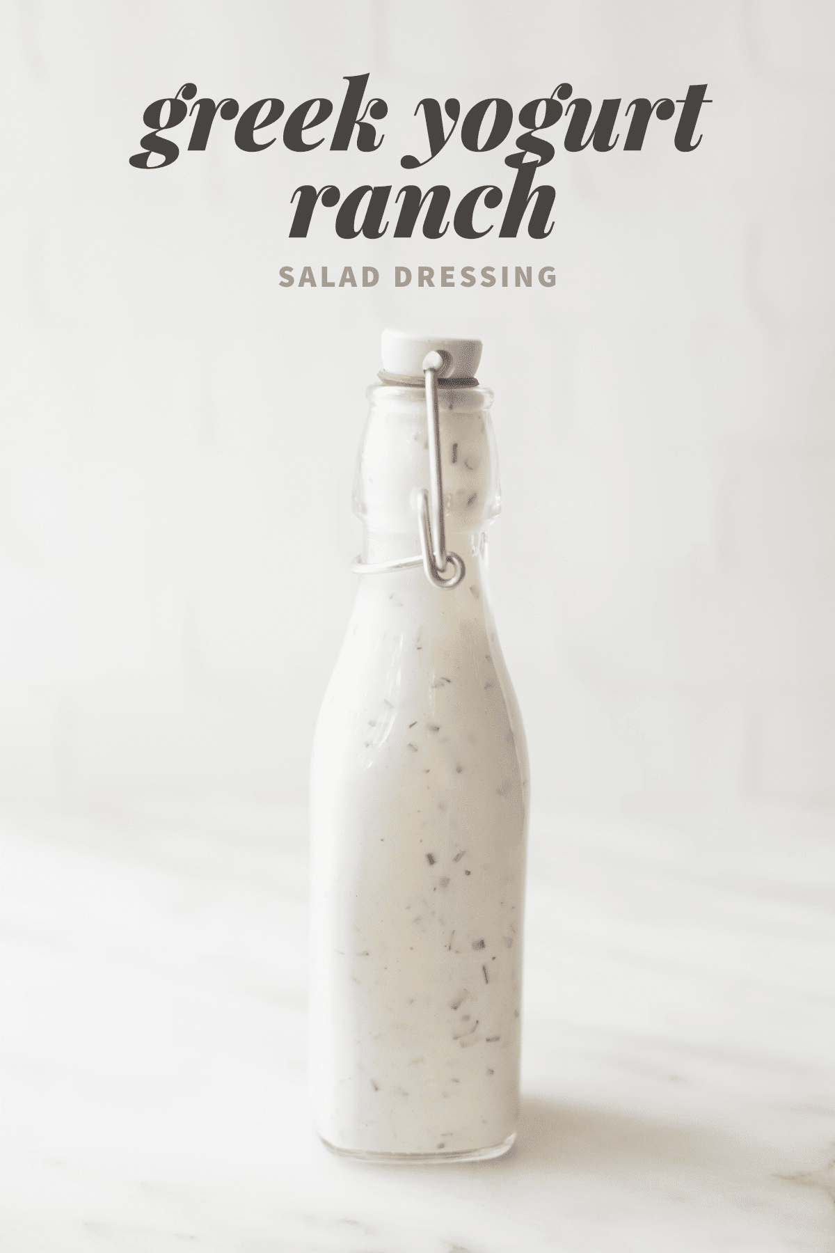 Greek Yogurt Ranch Dressing