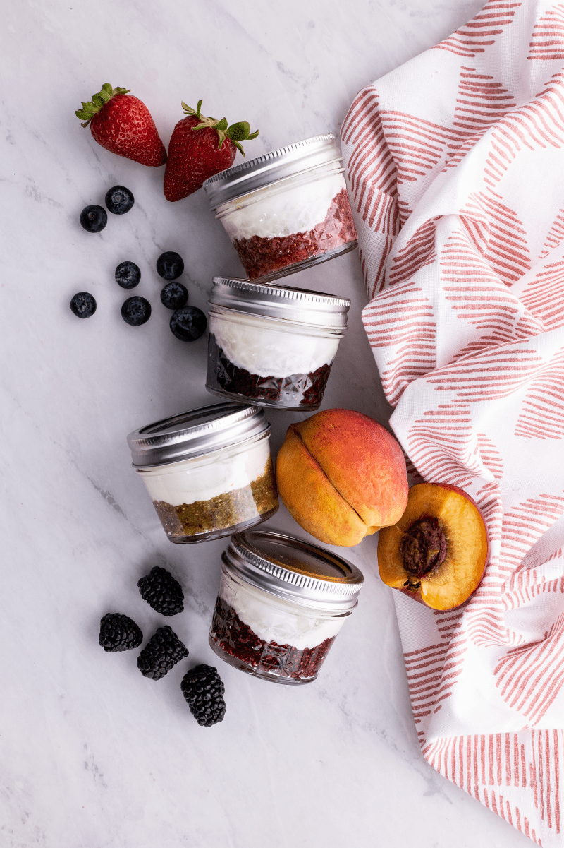 Yogurt with Fruit on the Bottom (Homemade!)